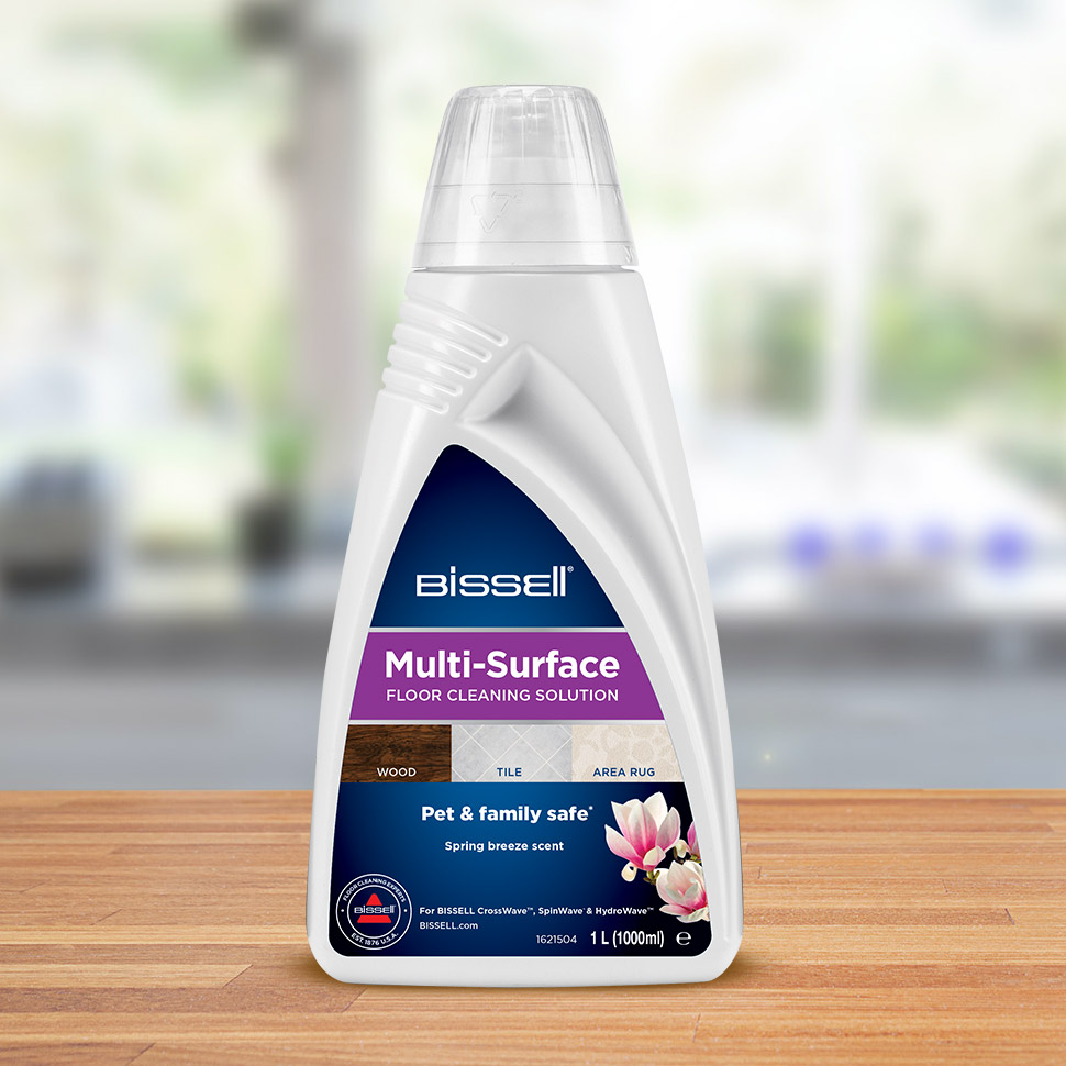 Inclusief reinigingsmiddelen voor meerdere oppervlakken      