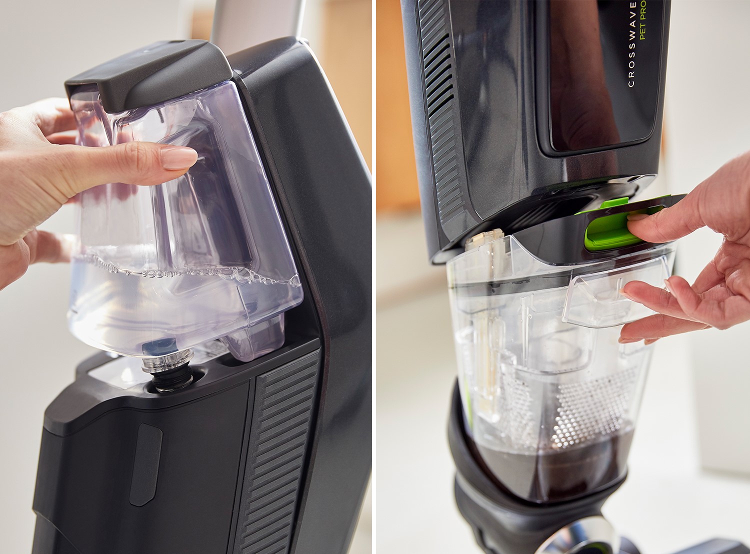 Technologiesysteem met twee reservoirs