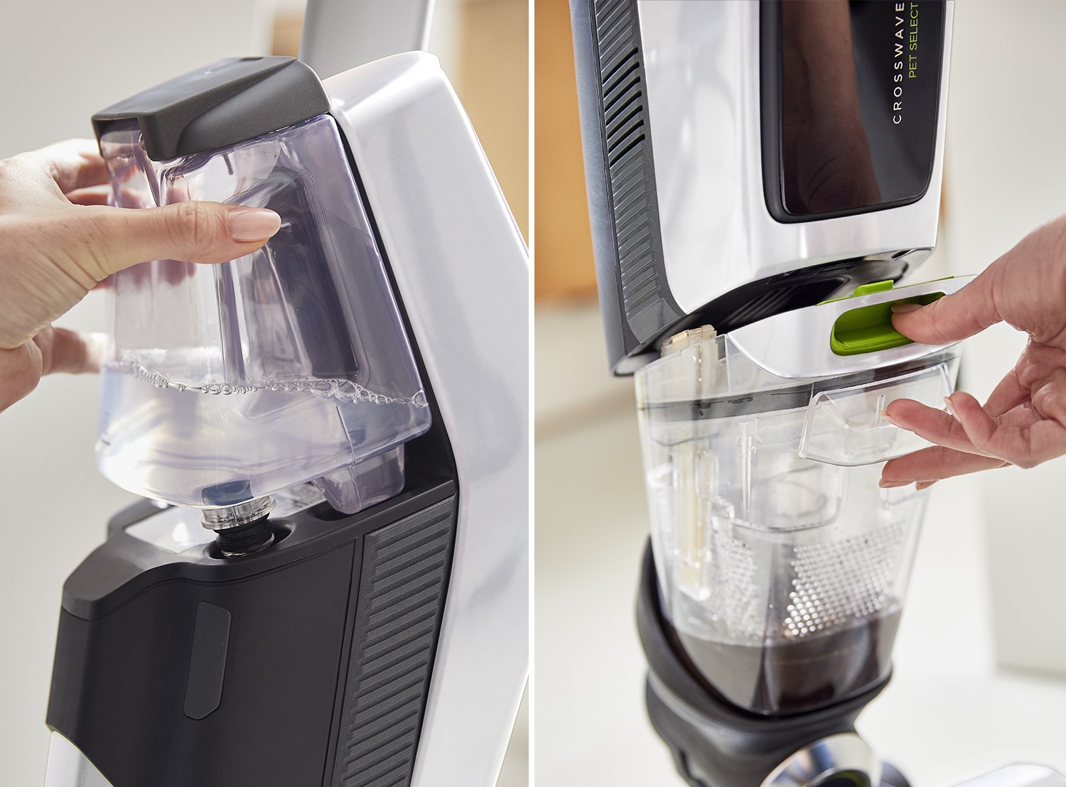 Technologiesysteem met twee reservoirs