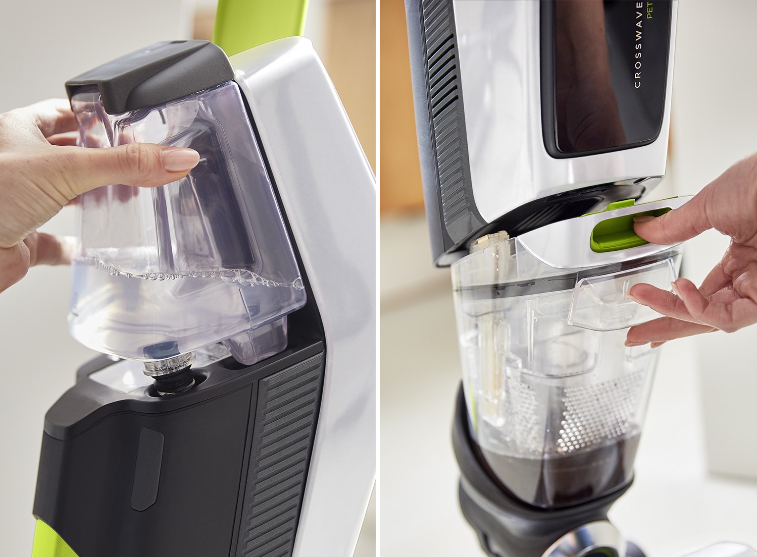 Technologiesysteem met twee reservoirs