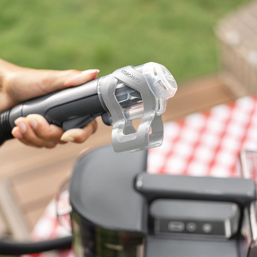 HydroRinse™ zelfreinigende slang