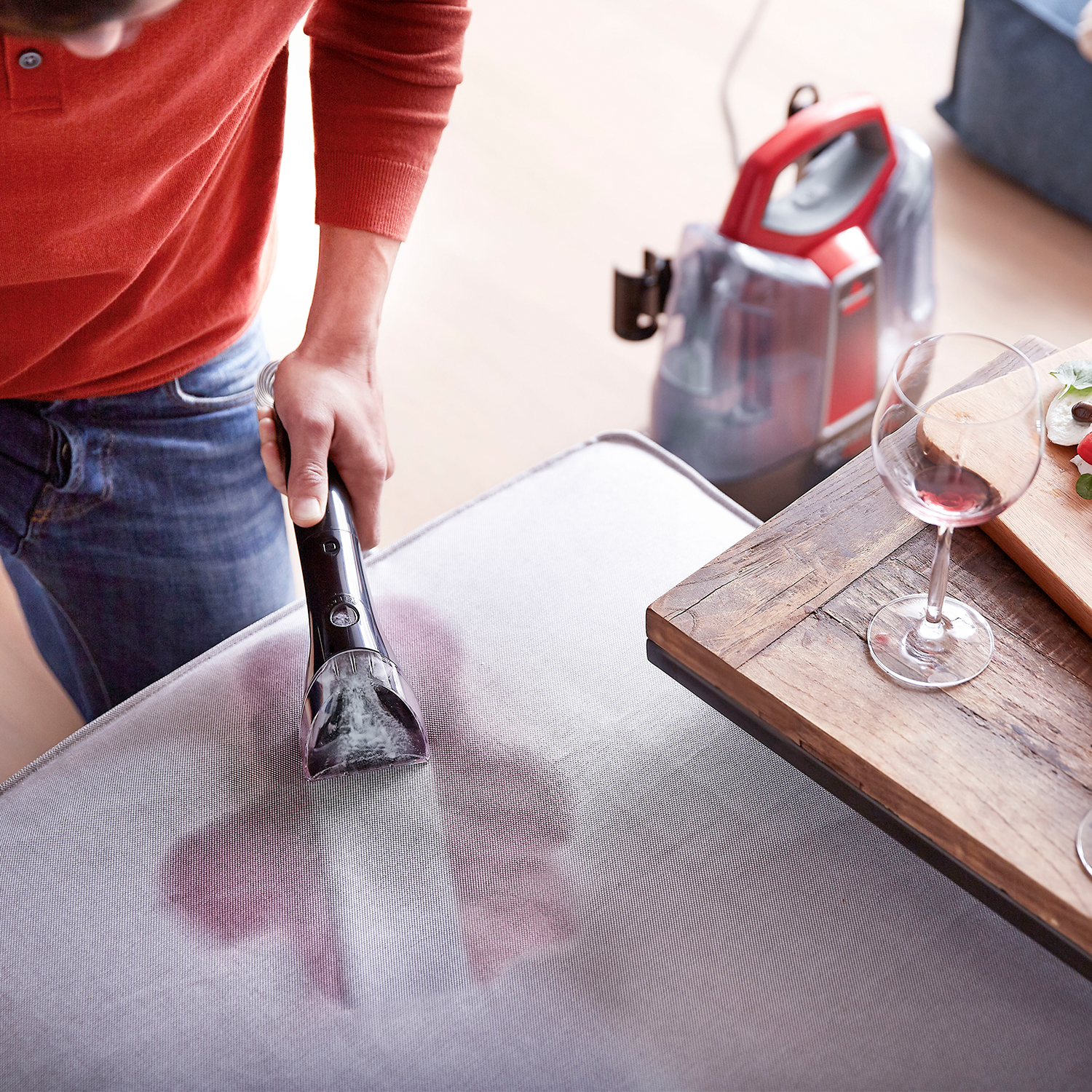 Krachtige, draagbare reiniging van moeilijke vlekken