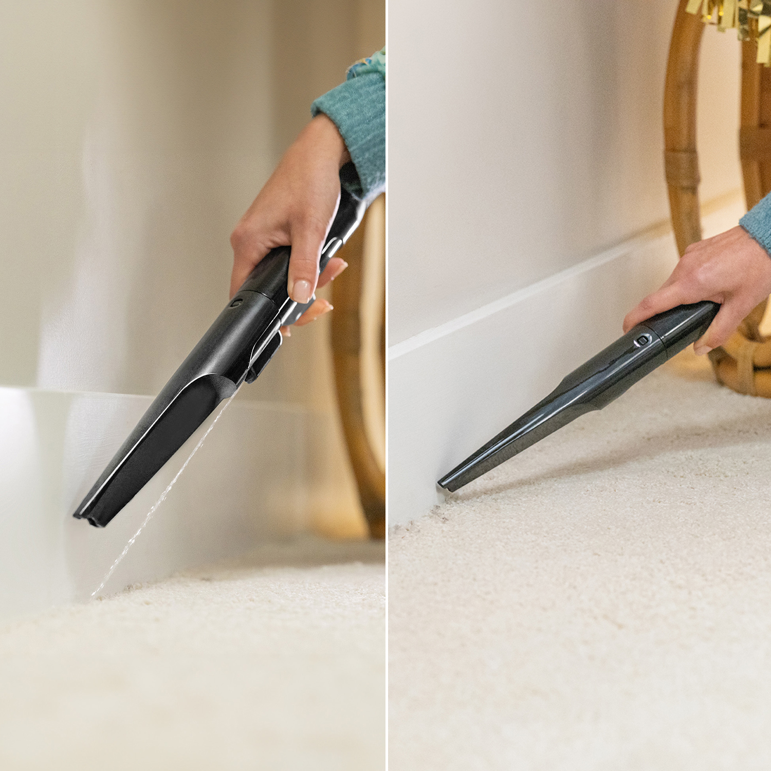 Spleetmondstuk met sproeifunctie