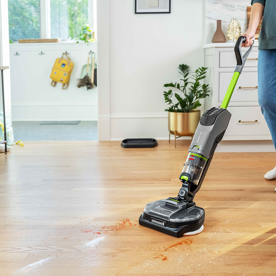 Krachtig draaiende moppads