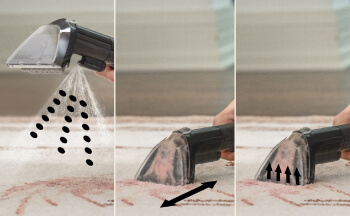 Triple Action™-reinigingssysteem