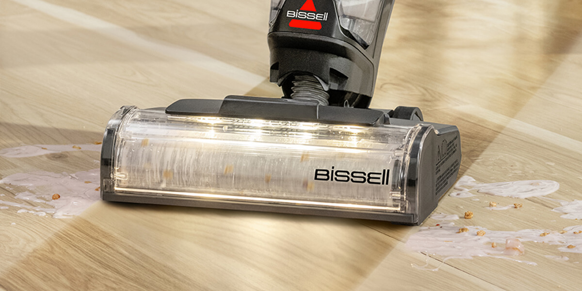 Stofzuigen en dweilen tegelijkertijd