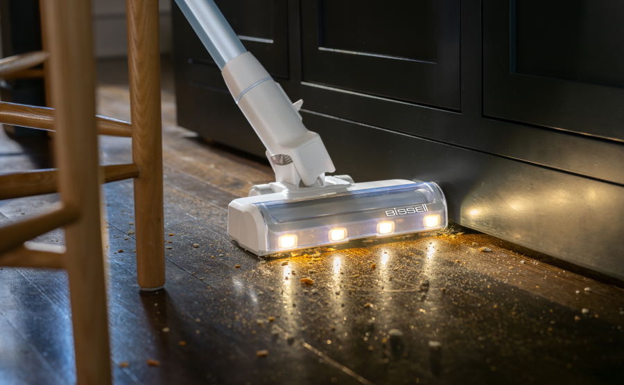 Ledlampen verlichten de weg